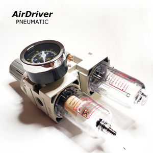 Pneumatic Regulator Filter Udara Sumber Udara Pengobatan dengan Kuningan Filter Frl Unit - Product Image 4