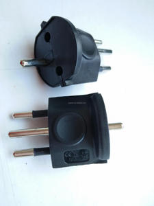Elektrik fiş Tipi CE onaylı 3 pin yuvarlak pin İsviçre elektrik tak pro adaptör konnektör adaptörü - Product Image 5