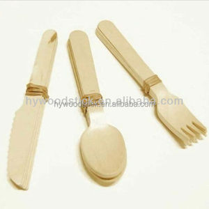 Noël Nouveauté Jetable <span class=keywords><strong>En</strong></span> <span class=keywords><strong>Bois</strong></span> Bambou Couverts Et <span class=keywords><strong>Bois</strong></span> Cuillère Couteau Fourchette 100% Compostable - Product Image 5