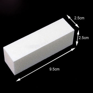 Bloque de uñas de manicura profesional de 4 lados, 10 piezas al por mayor, pulidor de uñas blanco <span class=keywords><strong>EVA</strong></span> para pulir y brillar - Product Image 5
