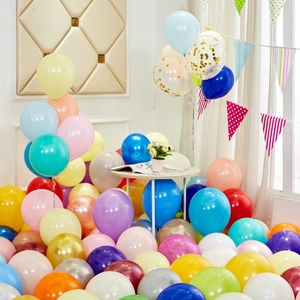 De color liso de pastel de látex globo de la <span class=keywords><strong>fiesta</strong></span> de cumpleaños de decoración - Product Image 6