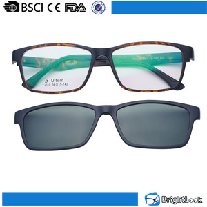 Vidrios ópticos de moda Retro impresión de la insignia con <span class=keywords><strong>clip</strong></span> <span class=keywords><strong>on</strong></span> <span class=keywords><strong>lentes</strong></span> - Product Image 4