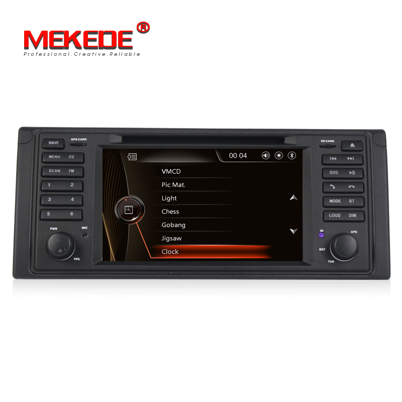 MT3360 wince6.0 7 дюймов dvd плеер автомобиля для BMW E39 X5 M5 E53 Canbus радио GPS навигации с 256 МБ оперативная память