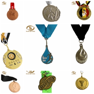 Promozione a buon mercato in metallo personalizzati sport medaglie con nastro - Product Image 6