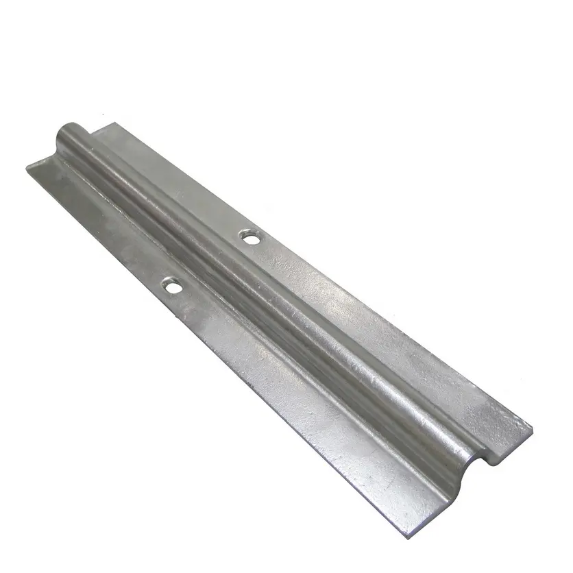 ขนาด R8 R10 รอบ groove steel rail สำหรับอัตโนมัติเลื่อนเหล็ก gates