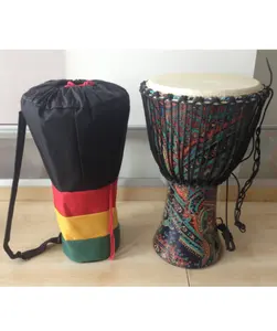 8英寸/10英寸/12英寸紧凑型非洲鼓传统鼓/打击乐器非洲鼓