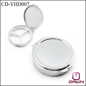 Offre Spéciale 60mm miroir de poche boîte à pilules pour la <span class=keywords><strong>promotion</strong></span> CD-YHD007 - Product Image 3