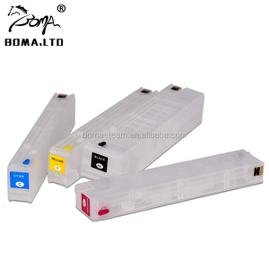 Cartouche d'encre rechargeable BOMA.LTD 4 couleurs 972XL 973XL 974XL 975XL pour imprimantes <span class=keywords><strong>HP</strong></span> <span class=keywords><strong>PageWide</strong></span> <span class=keywords><strong>Pro</strong></span> 452 <span class=keywords><strong>477dw</strong></span> 552dw 577dw P55250dw - Product Image 4