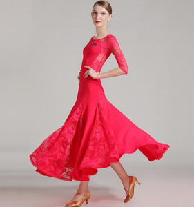 Spedizione Gratuita Abito da Sera Elegante e <span class=keywords><strong>Sexy</strong></span> di Alta Qualità per Donne e Ragazze, Standard per Ballo da Sala - Product Image 5