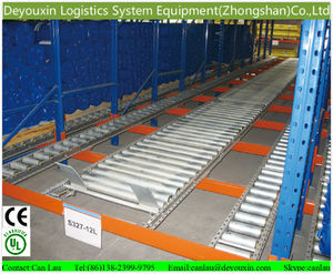 Bodega de almacenamiento cartón logística equipo de flujo estante para la industria - Product Image 1