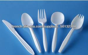 plastique <span class=keywords><strong>de</strong></span> haute qualité plaque jetable avec cuillère et une fourchette couteau, shanghai moulage par injection plastique - Product Image 5