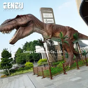 Taman Prasejarah Dinosaurus Patung Hewan Animatronik