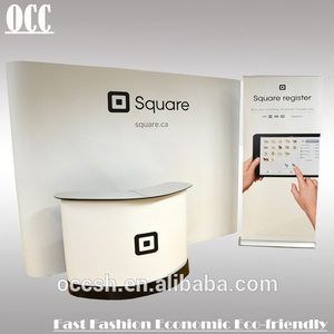 de lujo de pvc aluminio pop up display <span class=keywords><strong>banner</strong></span> de <span class=keywords><strong>stand</strong></span> de feria de la pared - Product Image 1