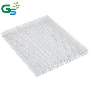 Plastique fumé Creux Feuille de Toit 12 Mm Feuille de Polycarbonate Multi-parois Pour Porte D'entrée Ombre D'auvent - Product Image 6