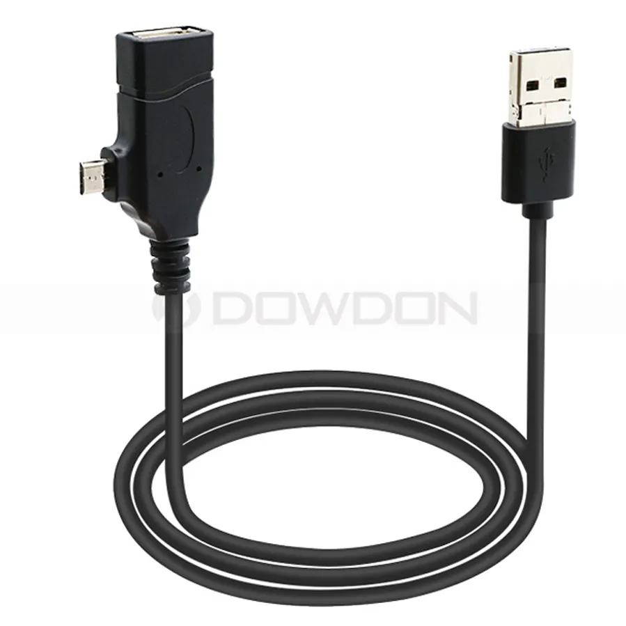 3 Dalam 1 Multi-Fungsi OTG Kabel Adaptor USB Mikro Sync Data Pengisian Kabel Charger untuk Ponsel Android dan Tablet PC