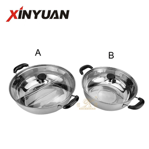 14-16-18cm 3 unids pot set Nuevo producto Servicio de Ollas de acero inoxidable/acero tapa de la olla - Product Image 3