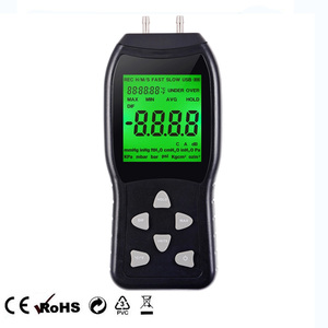 뒤 빛 차별 압력 계기 TL-103 를 가진 이중 LCD 디지털 방식으로 압력계 - Product Image 3