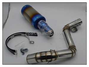 Tubo di Scarico Universale Modificato per Moto, Parti Modificate, Tubo di Scarico - Product Image 2