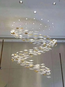 <span class=keywords><strong>Plafonnier</strong></span> LED suspendu au design moderne, produit de fabrication chinoise, éclairage d'intérieur, luminaire décoratif de plafond, 20/30/40/50/60W - Product Image 3