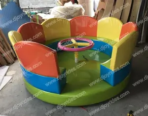 Juguete eléctrico suave para niños, parque de atracciones para interior, equipo de juguete para montar a caballo