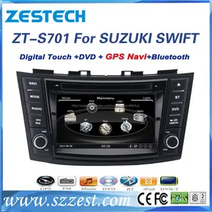 ZESTECH Navegación 7" pantalla táctil radio Para Suzuki Swift Dvd GPS del Coche bluetooth/TV/DVB/Radio/DVB-T2/Dvd/Gps