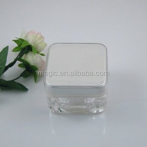Alta calidad muestra tarro cosmético tarros cosméticos, pequeños recipientes de plástico con <span class=keywords><strong>tapas</strong></span> Clic aquí sorpresa - Product Image 3