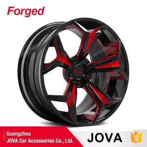 Jova forged cóncavo carreras barato <span class=keywords><strong>llantas</strong></span> de aleación negro y verde <span class=keywords><strong>llantas</strong></span> - Product Image 4