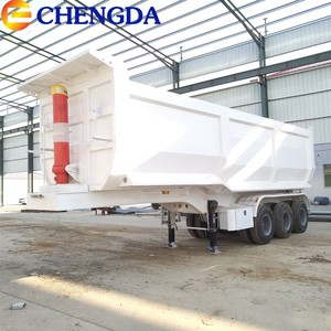 Camión Volquete de 30 40 Metros Cúbicos, 50-100 Toneladas, 3 Ejes, 4 Ejes, Semirremolque, Camión Volquete en Venta - Product Image 3