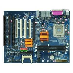 LGA775 4-PC板G41 DDR3 ISA插槽主板LGA775 4-PCI VGA LPT 2-LAN 3-ISA 6-COM CF 4-SATA工业主板