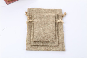 Tự nhiên vải làm vách ngăn Dây Rút Kẹo túi dệt bao bì cho ngọt xử lý - Product Image 5