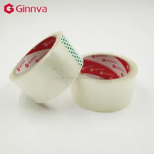 Solvent Based Adhesive Tape Ginnva Solvent Based Acrylic Bopp Adhesive Packing Tape