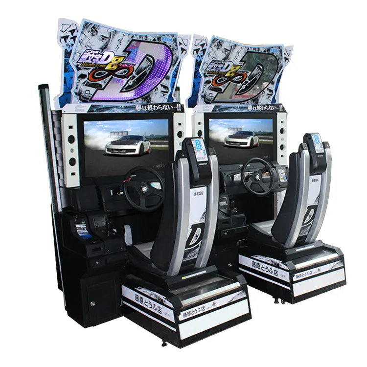 Ban Đầu D8 Lái Xe Arcade Video Game Machine Simulator Đua Xe Máy