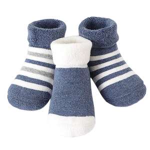 2025 vendita calda Design popolare Logo personalizzato simpatici bambini <span class=keywords><strong>a</strong></span> <span class=keywords><strong>righe</strong></span> di cotone colorato calzini per bambini - Product Image 1