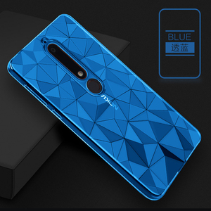 3D פריזמה יהלומי עיצוב Slim <span class=keywords><strong>TPU</strong></span> בחזרה כיסוי טלפון מקרה עבור Nokia 6.1 בתוספת - Product Image 5