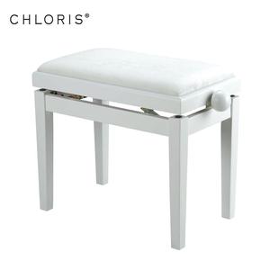 Muebles de Salón, Banco de <span class=keywords><strong>Piano</strong></span> Blanco de Aspecto Moderno, Banco de <span class=keywords><strong>Piano</strong></span> Ajustable CPB-018 - Product Image 1