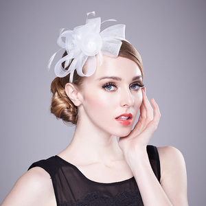 <span class=keywords><strong>Las</strong></span> muchachas de la frente decoración de plumas cintas para el pelo ornamento - Product Image 5