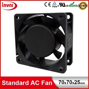 Ventilateur de refroidissement axial standard SUNON Maglev 7025 Mini 70mm Micro 70x70, échappement, 240V 230V 220V AC, 70x70x25 mm (MA2072-HVL GN) - Product Image 1