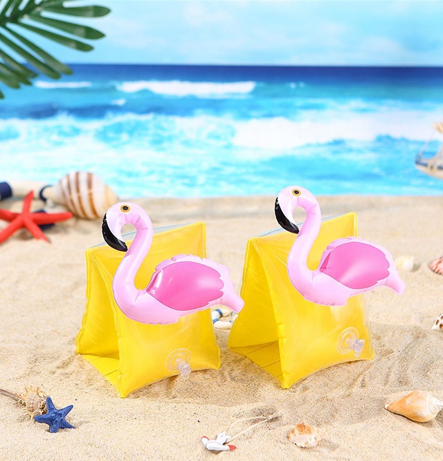 Дешевые надувные поплавки из ПВХ для детского плавания, поплавки на руку