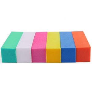 Wholesale High Quality Pink/<strong>White</strong> <strong>Buffer</strong> <strong>Block</strong> 4 Sides Sponge Nail <strong>Buffer</strong> 4 Way Nail <strong>Buffer</strong> - Product Image 2