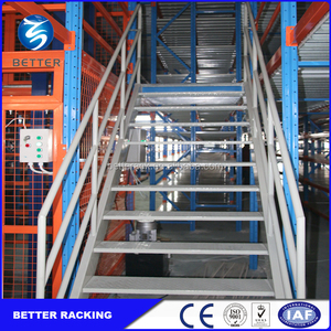 Chất Lượng Cao Nhiệm Vụ Nặng Nề Kho Lưu Trữ Thép Gác Lửng Giá Kho Tầng Lửng Hệ Thống Nhà Máy Lưu Trữ Giá - Product Image 5