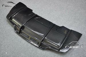 适用于奔驰<span class=keywords><strong>C</strong></span>级W205 C63的PSM风格碳纤维后保险杠唇片扰流板分流器扩散器 - Product Image 5