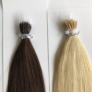 Micro <strong>Beads</strong> Human Hair <strong>Extension</strong> Long Lasting Hard Plastic Tip Nano Ring Hair <strong>Extension</strong> - Product Image 6