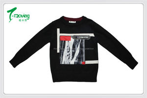 High quality winter children clothing boy loose pullovers long-sleeved wholesale soft hand feeling - Product Image 2