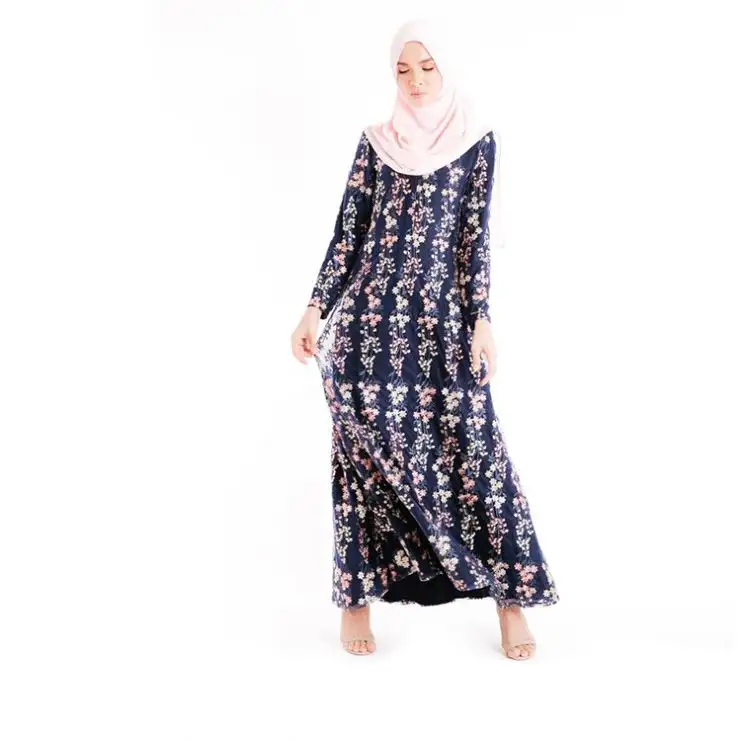 Brand New Baju Kurung And Melayu Abaya Modest Tunic Printed Islamic Clothing Fashion