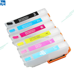 277 cartouche d'encre rechargeable Compatible pour <span class=keywords><strong>epson</strong></span> <span class=keywords><strong>XP</strong></span>-55 <span class=keywords><strong>XP</strong></span>-<span class=keywords><strong>850</strong></span> <span class=keywords><strong>XP</strong></span>-950 <span class=keywords><strong>Xp</strong></span>-650 Xp750 T2771 avec puce ARC pour imprimante américaine - Product Image 1