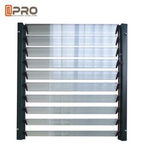 Phong Cách Châu Âu Thiết Kế Hiện Đại Cửa Sổ Di Chuyển <span class=keywords><strong>Louver</strong></span> Nhôm Thông Gió <span class=keywords><strong>Louver</strong></span> Kính Điều Chỉnh Màn Trập Phòng Tắm Cửa Chớp - Product Image 3