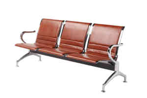 L'aéroport d'attente en acier banque chaise d'attente bus station métro d'attente salle d'école pu cuir chaise (YA-J19) - Product Image 2