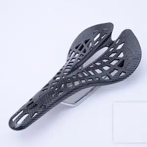 Bicycle Spider Saddle Carbon Fiber Material Cycling Bike Seat Ultra-light Saddle for road bike