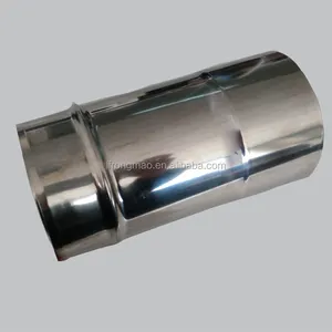 Stainless Steel Horizontal Flue Extension Pipe