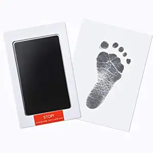 New Creative Baby Clean Inkless Touch Ink Pad Safe Non-Toxic Footprint Handprint Ink Pads pet paw print